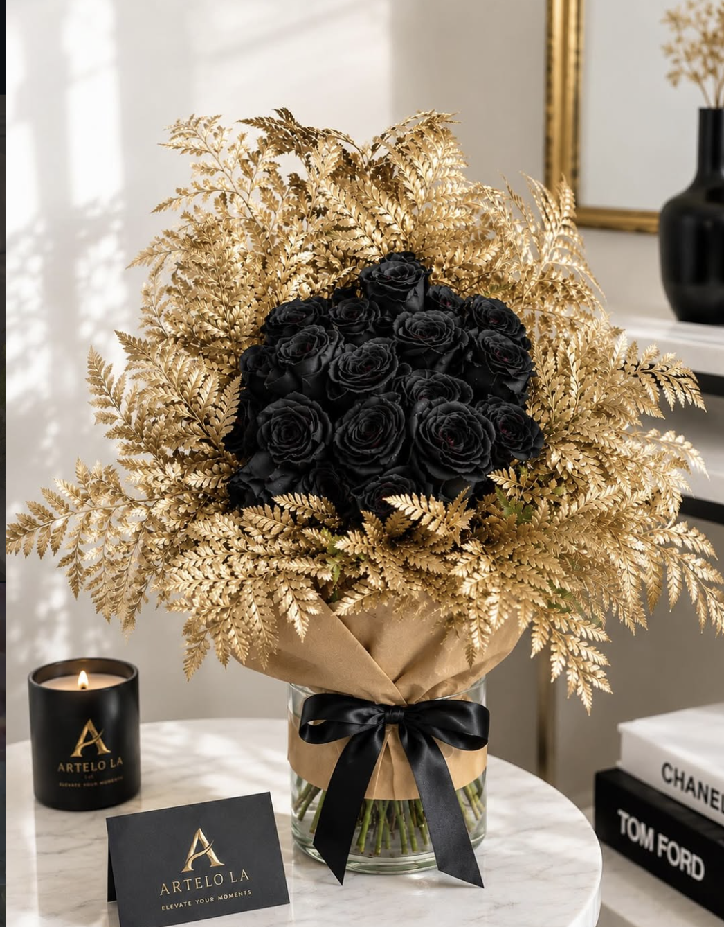 Noir & Gold Statement
