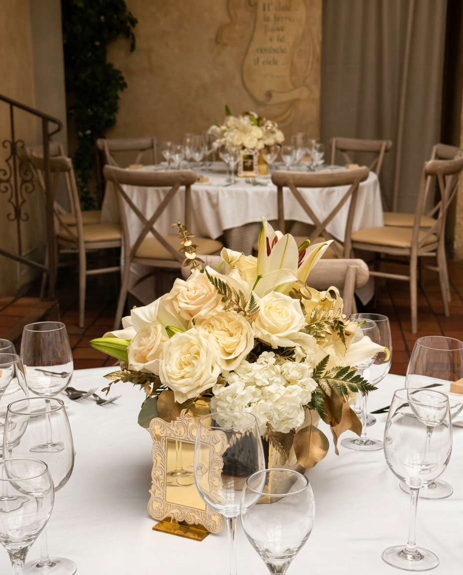 Ivory & Gilded Graduation